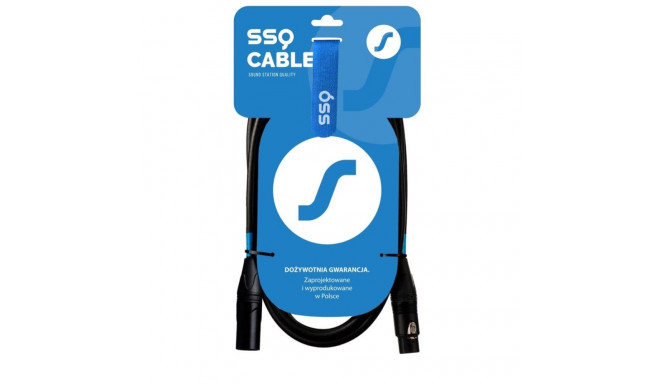 SSQ Cable XX3 - XLR-XLR kaabel, 3 meetrit