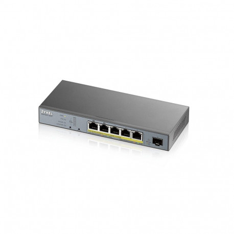 Zyxel GS1350-6HP-EU0101F hall hallatav L2 gigabit ethernet (10/100/1000) toitega üle etherneti (PoE)