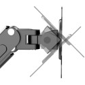 Maclean 2 monitori kinnitus, gaasvedru, 13"-27", 7kg, must, MC-861N
