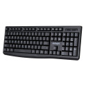 Activejet K-3803SW juhtmevaba klaviatuur, töötab 1x 1.5V AAA patareiga, must