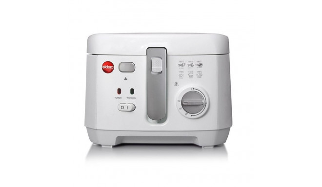 ELDOM FR18 hall, valge eraldiseisev fritüür 2,5 l 1800 W