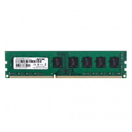 AFOX DDR3 8G 1600 UDIMM mälumoodul 8 GB 1 x 8 GB 1600 MHz