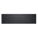 DELL KB500 klaviatuur Office RF juhtmevaba QWERTY US rahvusvaheline must