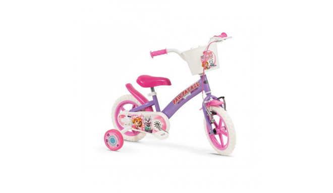 Children's Bike 12" Paw Patrol Purple 1180 Girl TOIMSA