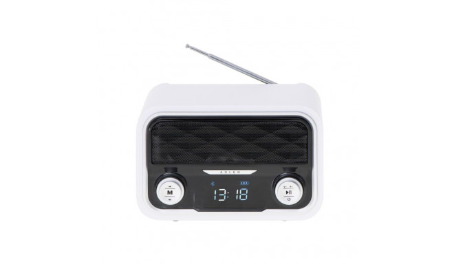 Adler AD 1185 radio Portable White