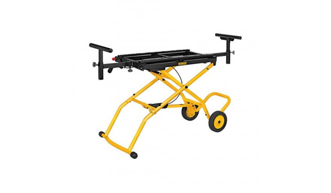 DW Workstation with wheels for mitre saw