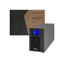 Qoltec 53981 UPS | On-line | Pure Sine Wave | 2kVA | 1.6kW | LCD | USB