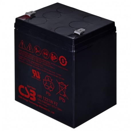 CSB HR1221WF2 12V 5.3Ah battery