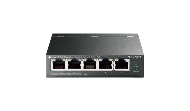 TP-Link 5-portine gigabitine Easy Smart PoE lüliti 4-portise PoE+-ga