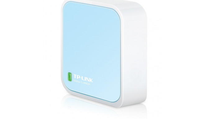 TP-Link TL-WR802N wireless router Fast Ethernet Single-band (2.4 GHz) Blue, White
