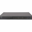 Intellinet 24-Port Gigabit Ethernet PoE+ Web-Managed Switch with 2 SFP Ports, 24 x PoE ports, IEEE 8