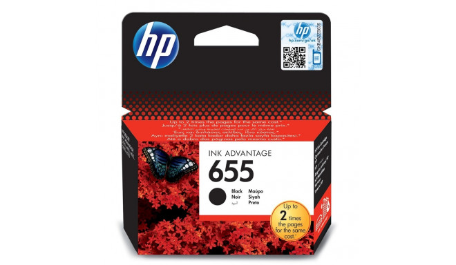 HP 655 originaal fotomust 1 tk