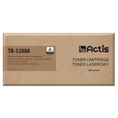 Actis TB-3280A tooner (asendus Brother TN3280; standard; 8000 lehte; must)