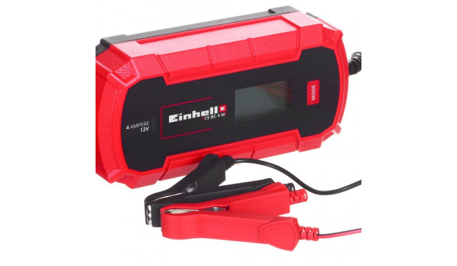 Einhell CE-BC 4 M vehicle battery charger 12 V Black, Red