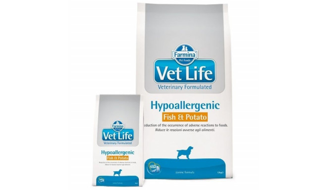 Farmina Vet Life Hüpoallergeenne Kala & Kartul Koer 12kg