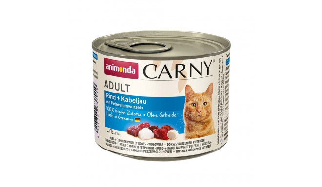 ANIMONDA Carny Adult Beef, cod and parsley - wet cat food - 200g