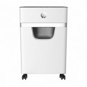 HP ONESHRED 10MC shredder, micro cut, P-5, 10 card, 20l, light grey