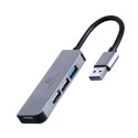 Gembird UHB-U3P1U2P3-01 4-porti USB-jaotur (1 x USB 3.1 + 3 x USB 2.0)
