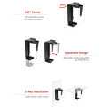 The MC-713 PC Holder Computer Under Desk Table Bracket Support Storage