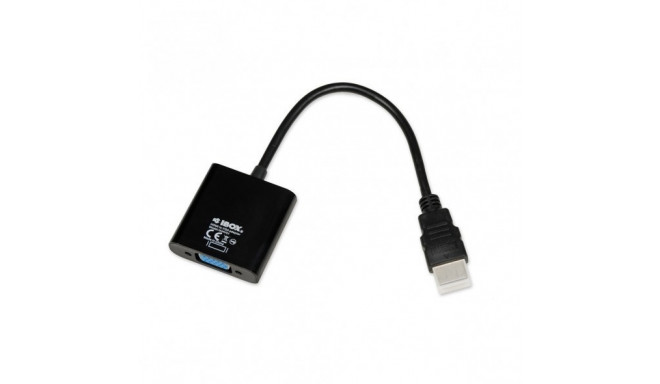 iBox IAHV01 videoadapter HDMI Type A (Standard) VGA (D-Sub) must