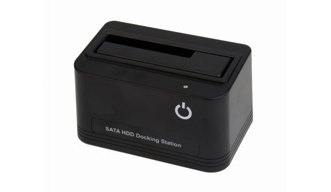 Gembird HD32-U2S-5 docking station for 2.5 "and 3.5" hard drives USB 2.0 Type-A Black