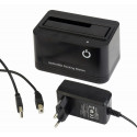 Gembird HD32-U2S-5 dokkimisjaam 2.5" ja 3.5" kõvaketastele USB 2.0 Type-A Must