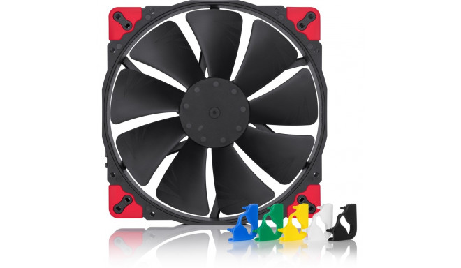 Noctua NF-A20 PWM CH.BK.S arvuti jahutussüsteem Arvutikorpuse ventilaator 20 cm Must