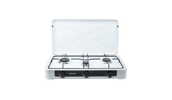 Countertop Hob Gas Ravanson K-03TB [white; 3 zone(s)]