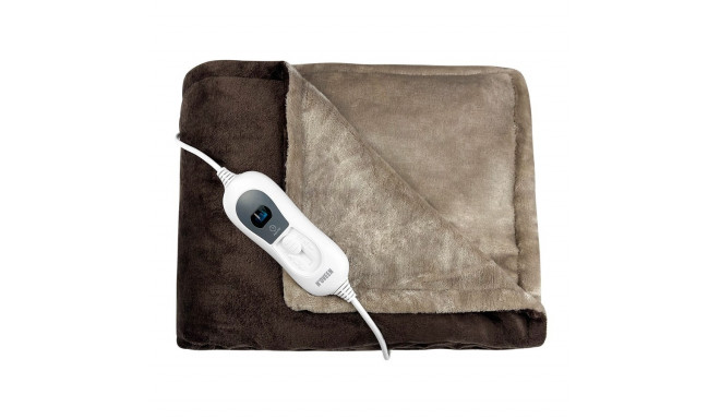 NOVEEN ELECTRIC BLANKET EB640 BROWN AND BEIGE 160X120