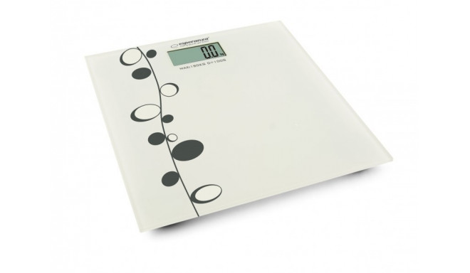 Esperanza EBS005 personal scale Rectangle White Electronic personal scale