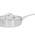 DEMEYERE 5-PLUS kahe käepidemega ja kaanega sautépann, 40850-853-0 - 24 CM