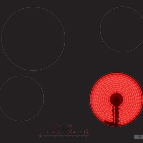 Bosch Serie 6 PKE611FP2E hob Black Built-in 60 cm Ceramic hob 4 zone(s)