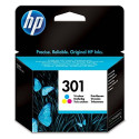 HP 301 Kolmevärviline Originaalne Tindikassett