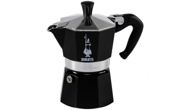 Moka pot Bialetti Moka Express Black 3 cups