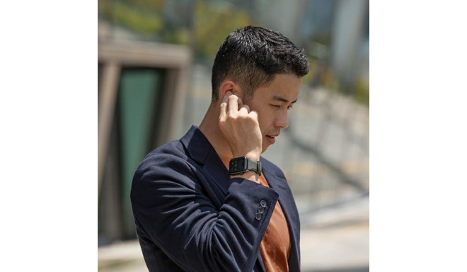UNIQ Linus Strap Apple Watch Series 1-8/SE1/2/3/Ultra1/2/3 42/44/45/49mm Airosoft silikoon must