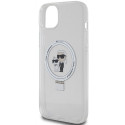 Karl Lagerfeld KLHMP15MHMRSKCH iPhone 15 Plus / 14 Plus 6.7" white/white hardcase Ring Stand Karl&Ch