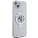 Karl Lagerfeld KLHMP15MHMRSKCH iPhone 15 Plus / 14 Plus 6.7" white/white hardcase Ring Stand Karl&Ch