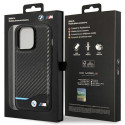 BMW BMHMP14L22NBCK iPhone 14 Pro 6.1" Case Black Carbon MagSafe