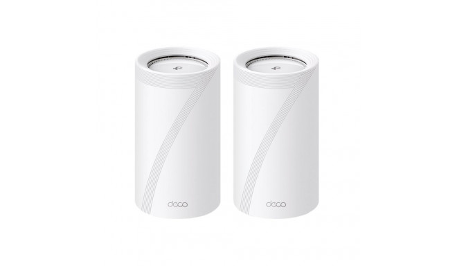 TP-LINK juhtmevaba ruuter 19000 Mbps Mesh Wi-Fi 7 2x2.5GbE 1x10GbE 1xSPF+ DHCP DECO BE85 (2-pack)