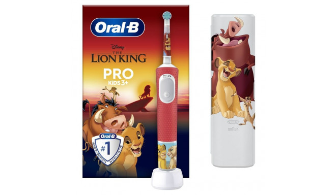 Oral-B D103.413.2KX Vitality PRO Kids 3+ Lion KIng  + TC Too