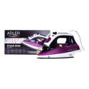 Camry Adler AD 5022 - Dry & Steam iron - Ceramic soleplate - Blue,White - 2200 W - 220-240 V - 50 Hz