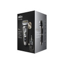 Braun Series 9 Pro 9465CC Foil shaver Trimmer Black  Silver