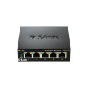 D-Link DGS-105 - Haldamatu - L2 - Gigabit Ethernet (10/100/1000) - Täisdupleks