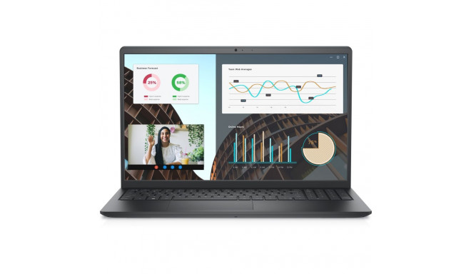 Dell Vostro 15 3530 must 15,6-tolline WVA FHD 1920 x 1080 pikslit peegeldusvastane Intel Core i7 i7-