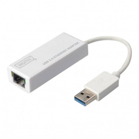 Digitus USB 3.0–Gigabit Etherneti adapter USB-A isane, 10/100/1000 Mbps DN-3023 võrgukaart