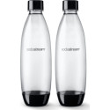 Sodastream Bottle Fuze black 1 L 2 pcs.