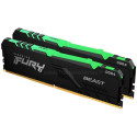 Kingston Technology FURY 32GB 3200MT/s DDR4 CL16 DIMM (Komplekt 2 tükki) Beast RGB