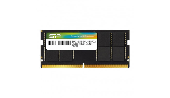 Silicon Power SP032GBSVU480F02 | 32 GB | DDR5 | 4800 MHz | PC/server | Registered No | ECC Yes