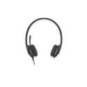 LOGITECH H340 USB Headset black