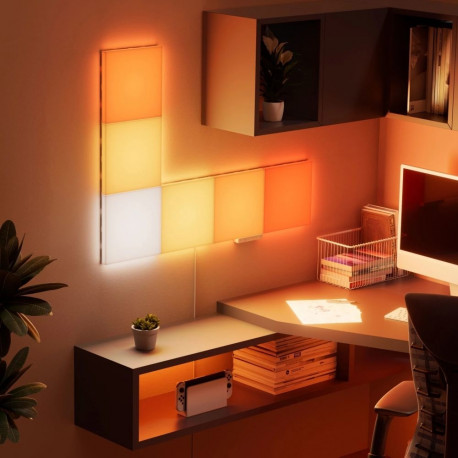 Nanoleaf Blocks Big Squares stardikomplekt (6 paneeli) | 16M+ värvi